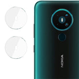 Nokia 5.3 IMAK Beskyttelsesglas til Kameralinse - Gennemsigtig (2 stk.)