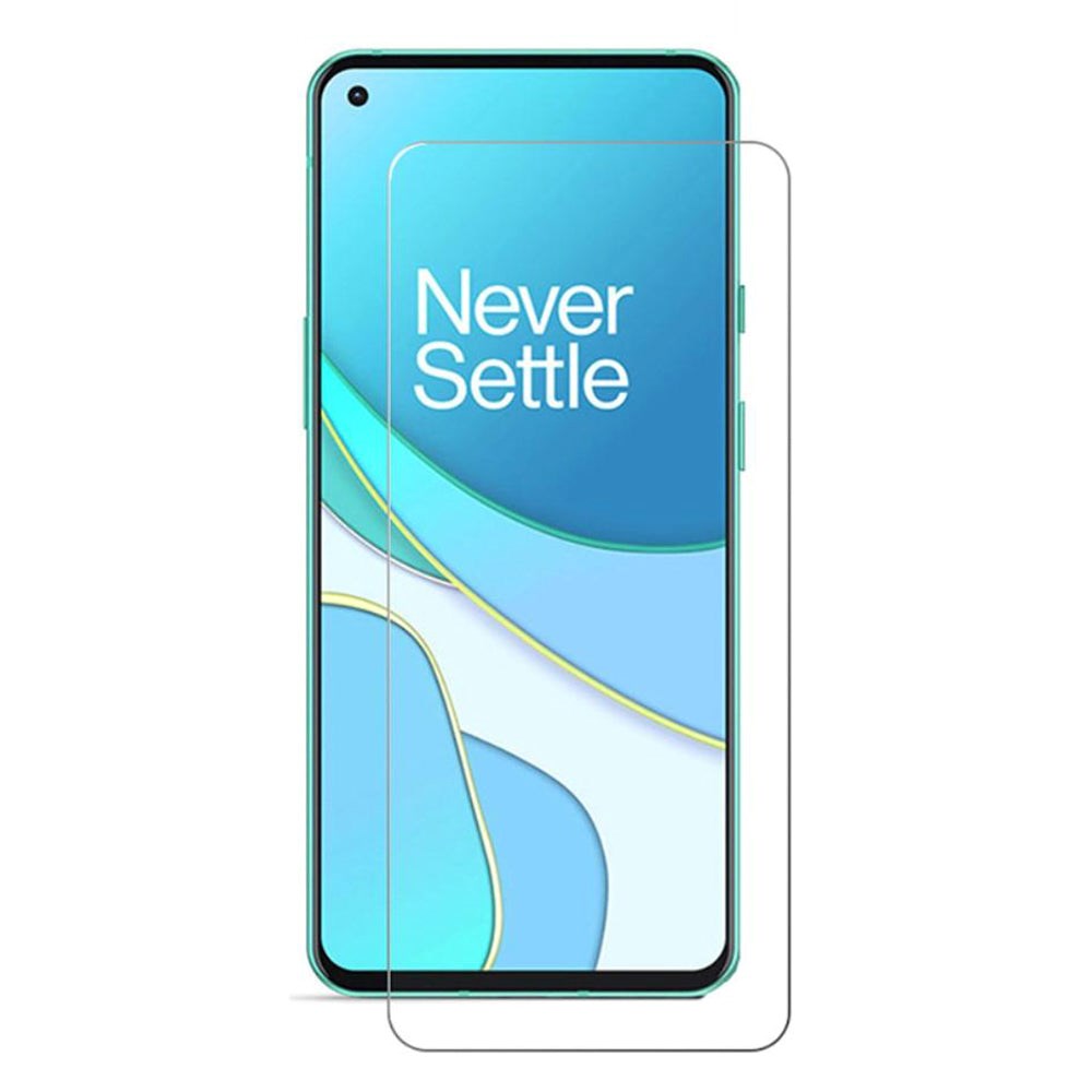 OnePlus 8T Hærdet Glas - Case Friendly - Skærmbeskyttelse - Gennemsigtig