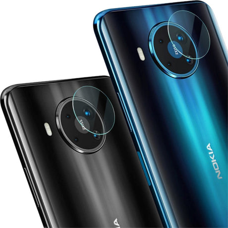 Nokia 8.3 5G IMAK Beskyttelsesglas til Kameralinse - Gennemsigtig (2 stk.)