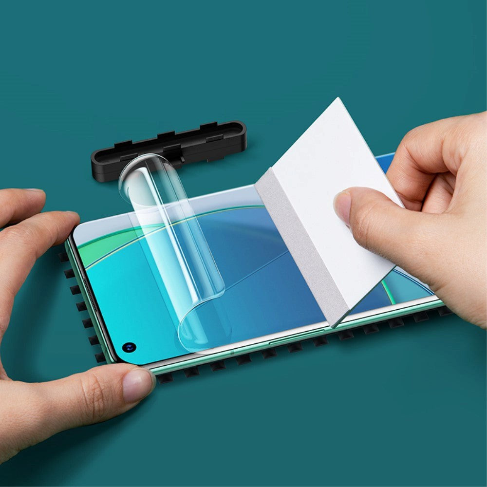 OnePlus 9 BENKS Hydro Beskyttelsesfilm - Full-fit - Gennemsigtig