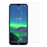 Nokia 1.4 Case Friendly Arc-Edge Beskyttelsesglas - Hærdet Glas - Gennemsigtig