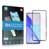 MOCOLO OnePlus 9 Hærdet Glas m. Sort Ramme - Full Fit