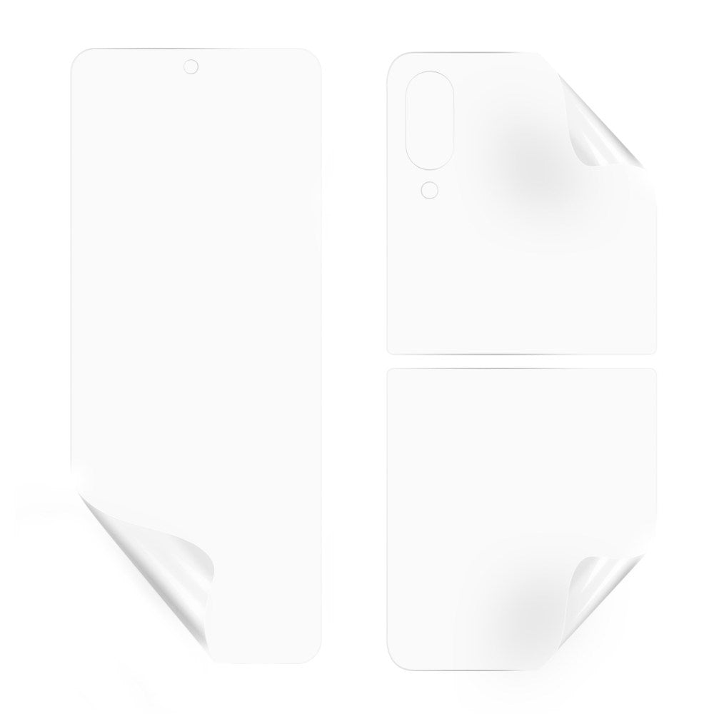 Samsung Galaxy Z Flip3 (5G) Beskyttelsesfilm - Gennemsigtig