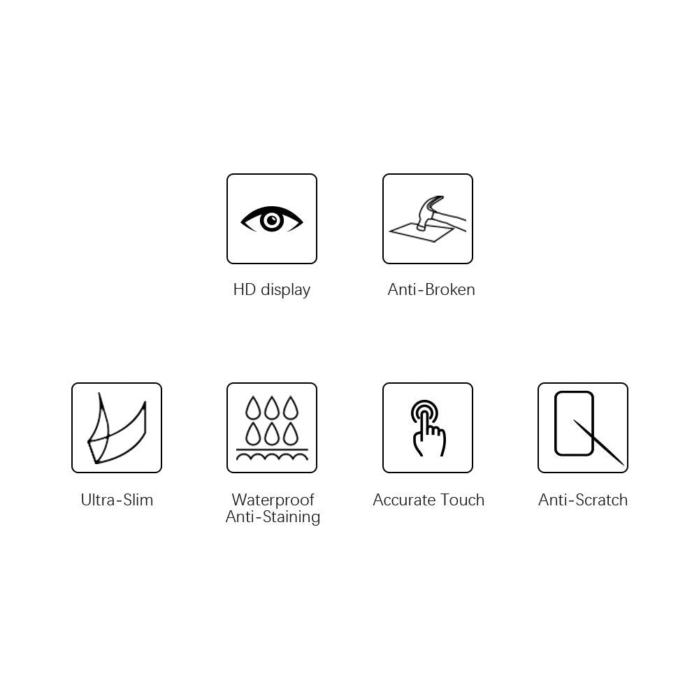 Samsung Galaxy M22 / M32  Case-Friendly Hærdet Glas Skærmbeskyttelse - Gennemsigtig