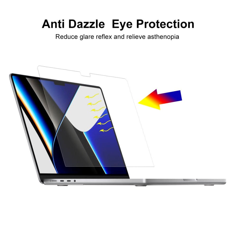 MacBook Pro 16 M1/M2/M3 (2021-2023) ENKAY Anti-Glare Skærmbeskyttelsesfilm - Gennemsigtig