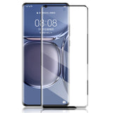 Huawei P50 Pro MOCOLO Hærdet Glas - Full-fit - Sort Kant