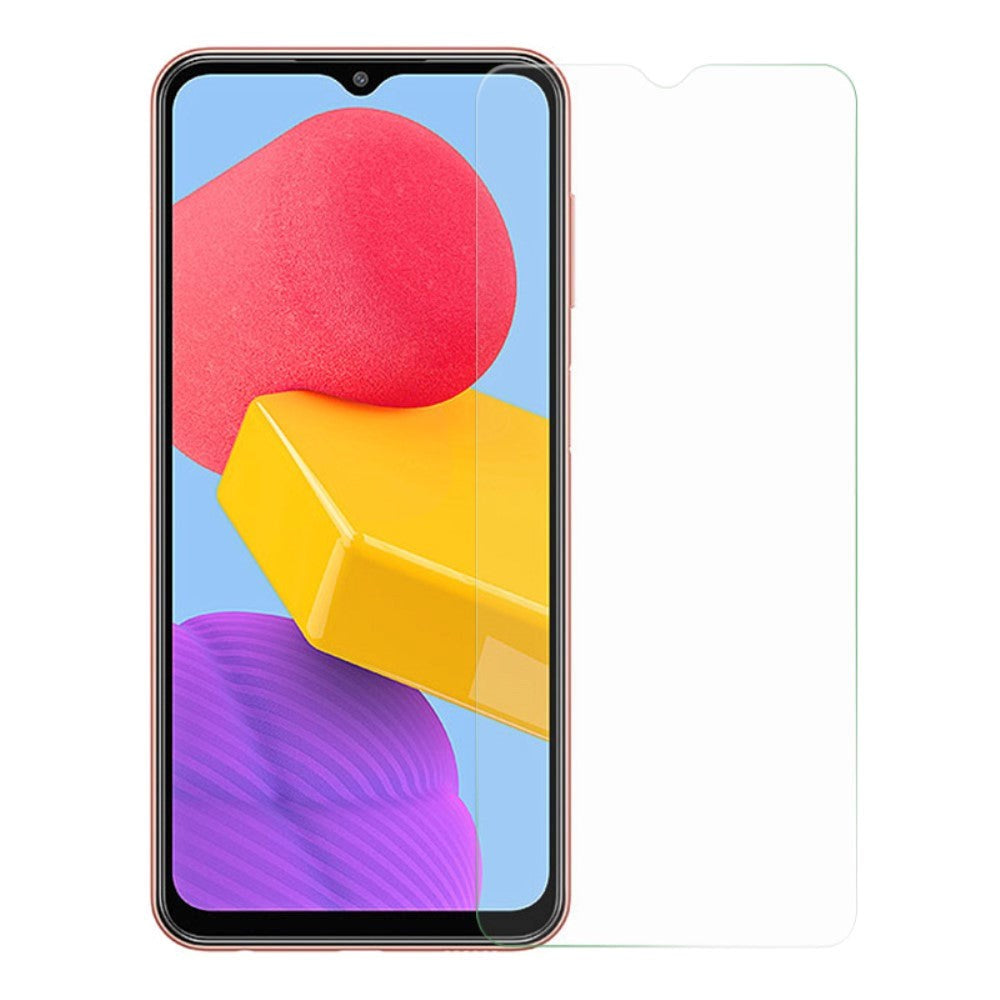 Samsung Galaxy M13 Glas Skærmbeskyttelse - Case Friendly - Gennemsigtig