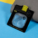 iPhone 14 / 14 Plus Hærdet Beskyttelsesglas til Kameralinse - 9H - Gennemsigtig