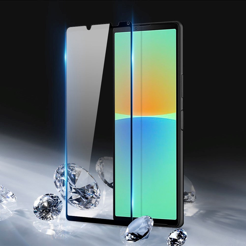 Sony Xperia 10 IV Dux Ducis Skærmbeskyttelse - Full-Fit - Sort Kant