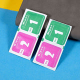 iPhone 14 / 14 Plus Hærdet Beskyttelsesglas til Kameralinse 2-pak - 9H - Gennemsigtig