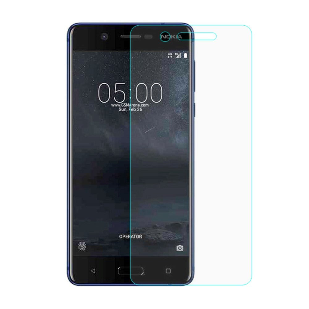 Nokia 5 PanserPro Hærdet Glas Skærmbeskyttelse (afgrænset)