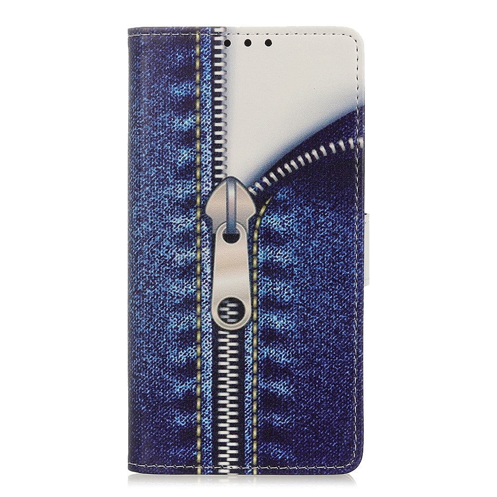 OnePlus 7 Læder Cover m. Pung Denim