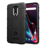 OnePlus 7 Solidt Plastik Cover - Sort