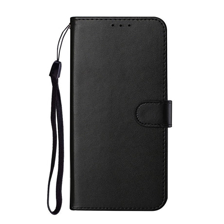 EIDERWOOD OnePlus 8T Kunstlæder Flip Cover m. Strop & Pung - Sort