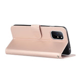 EIDERWOOD OnePlus 8T Kunstlæder Flip Cover m. Strop & Pung - Rose Gold