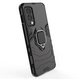 OnePlus Nord 2 (5G) Håndværker Cover Til Bagside m. Magnetisk Kickstand - Sort