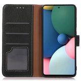 OnePlus Nord CE 2 Lite (5G) Litchi Læder Flip Cover m. Kortholder - Sort