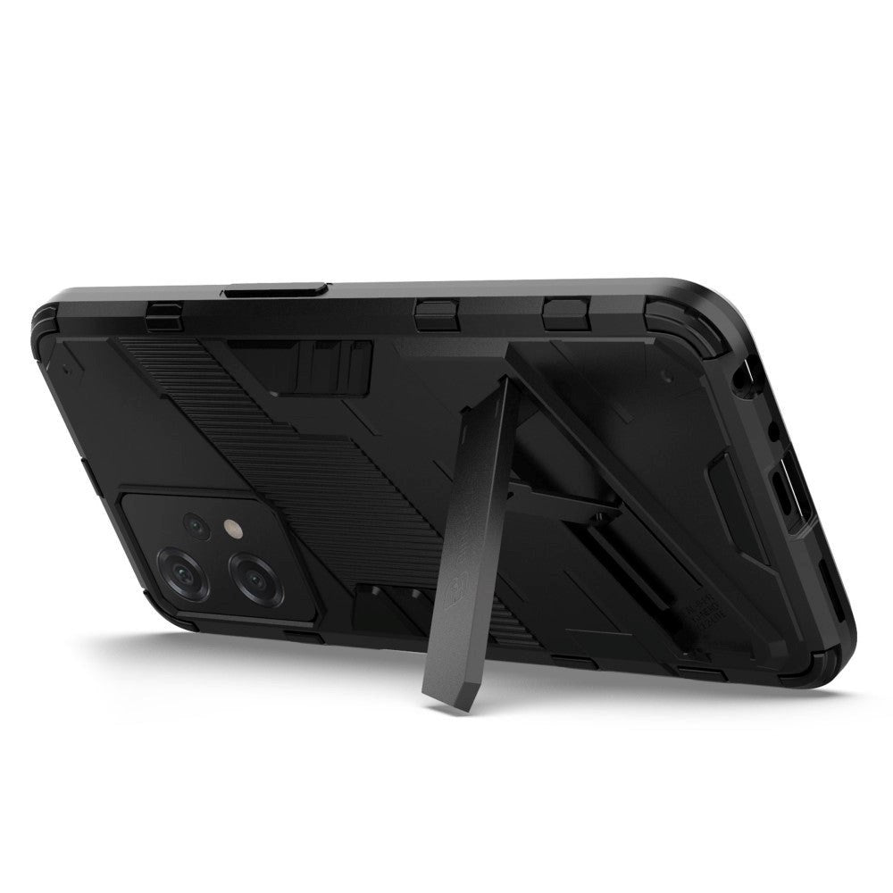 OnePlus Nord CE 2 Lite (5G) Hybrid Håndværker Bagside Cover m. Kickstand - Sort