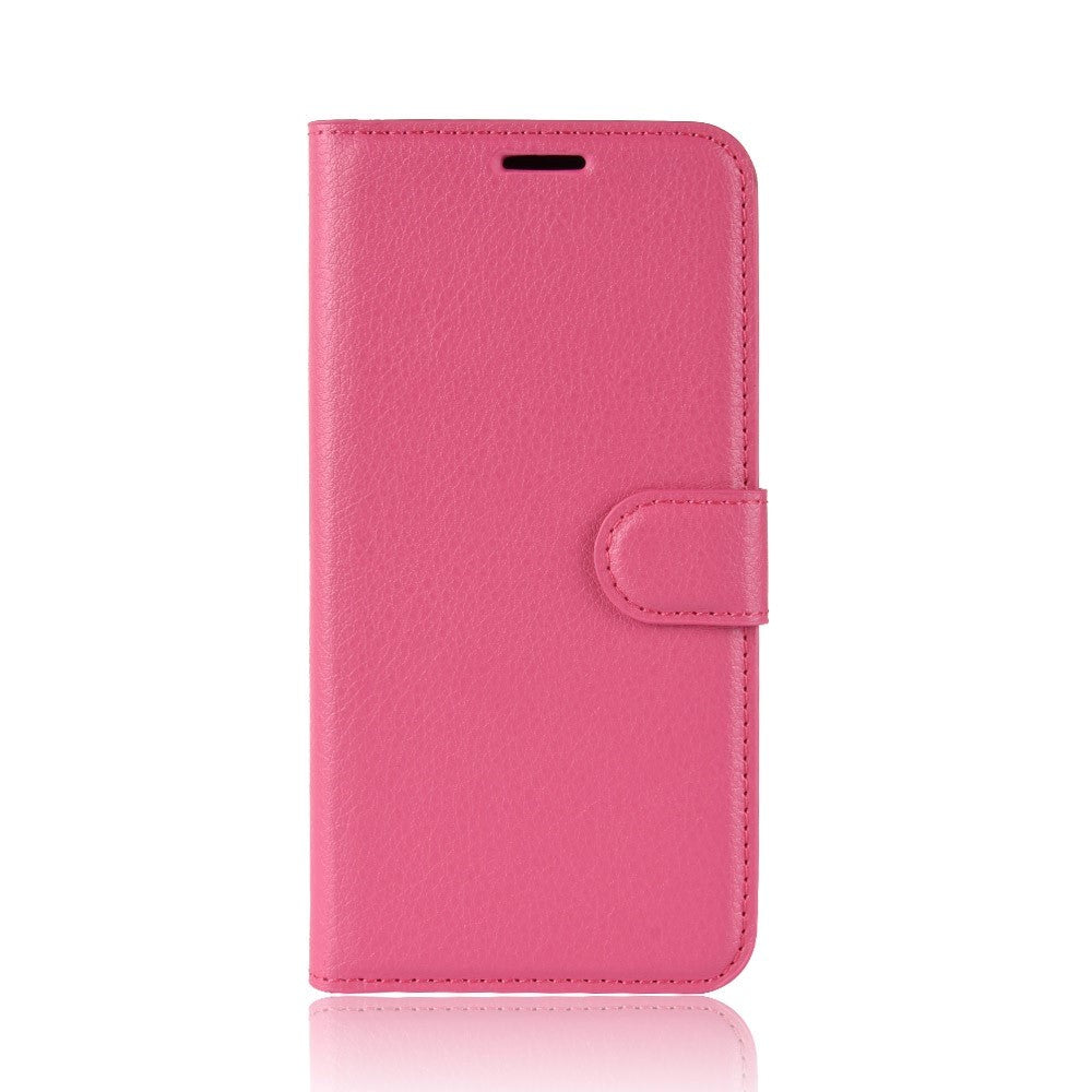 Nokia 3.2 Læder Flip Cover m. Pung - Pink