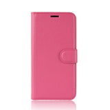 Nokia 3.2 Læder Flip Cover m. Pung - Pink