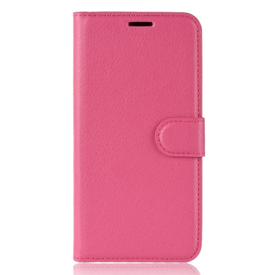 Nokia 2.3 Litchi Læder Cover m. Pung - Pink