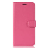 Nokia 2.3 Litchi Læder Cover m. Pung - Pink