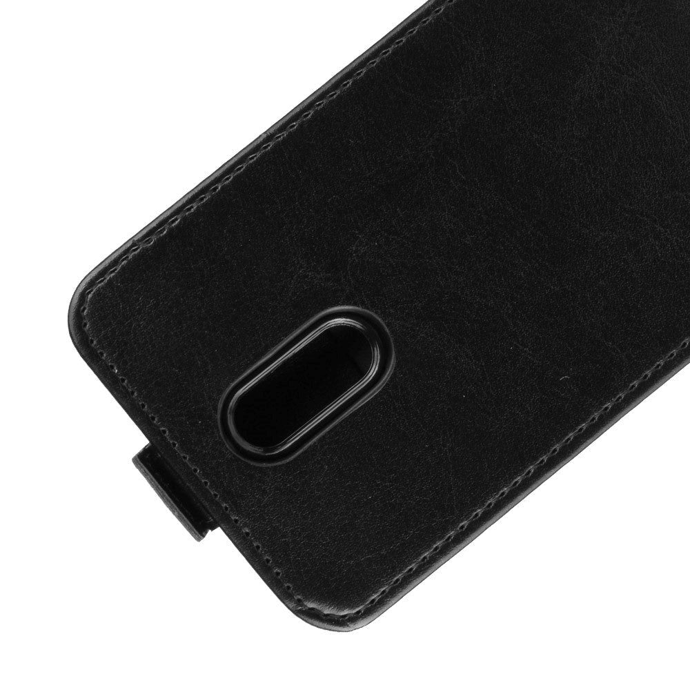 Nokia 2.3 Neutralt Læder Flip Cover m. Pung - Sort