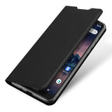 DUX DUCIS Skin Pro Series Nokia 1.3 Flip Cover m. Pung - Sort