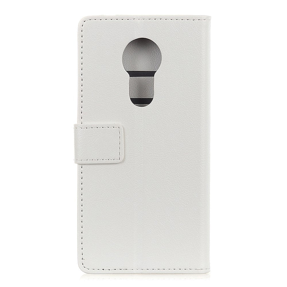 Nokia 3.4 Læder Cover m. Pung - Hvid