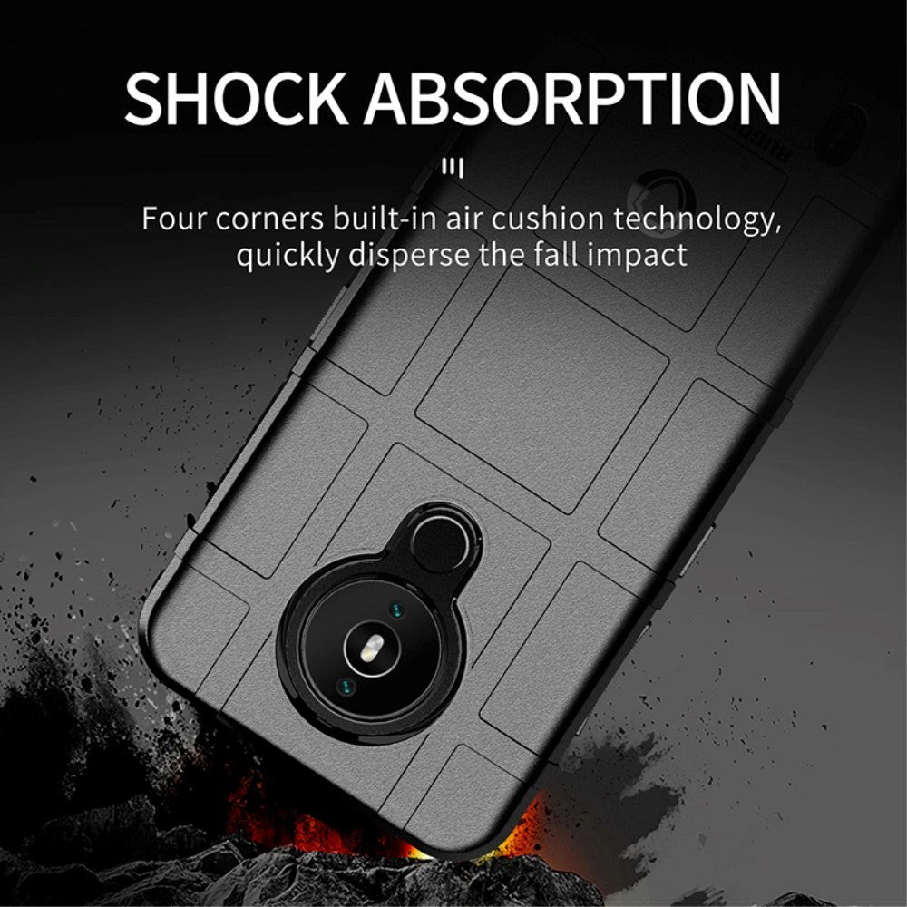 Nokia 1.4 Rugged Shield Series Cover - Sort