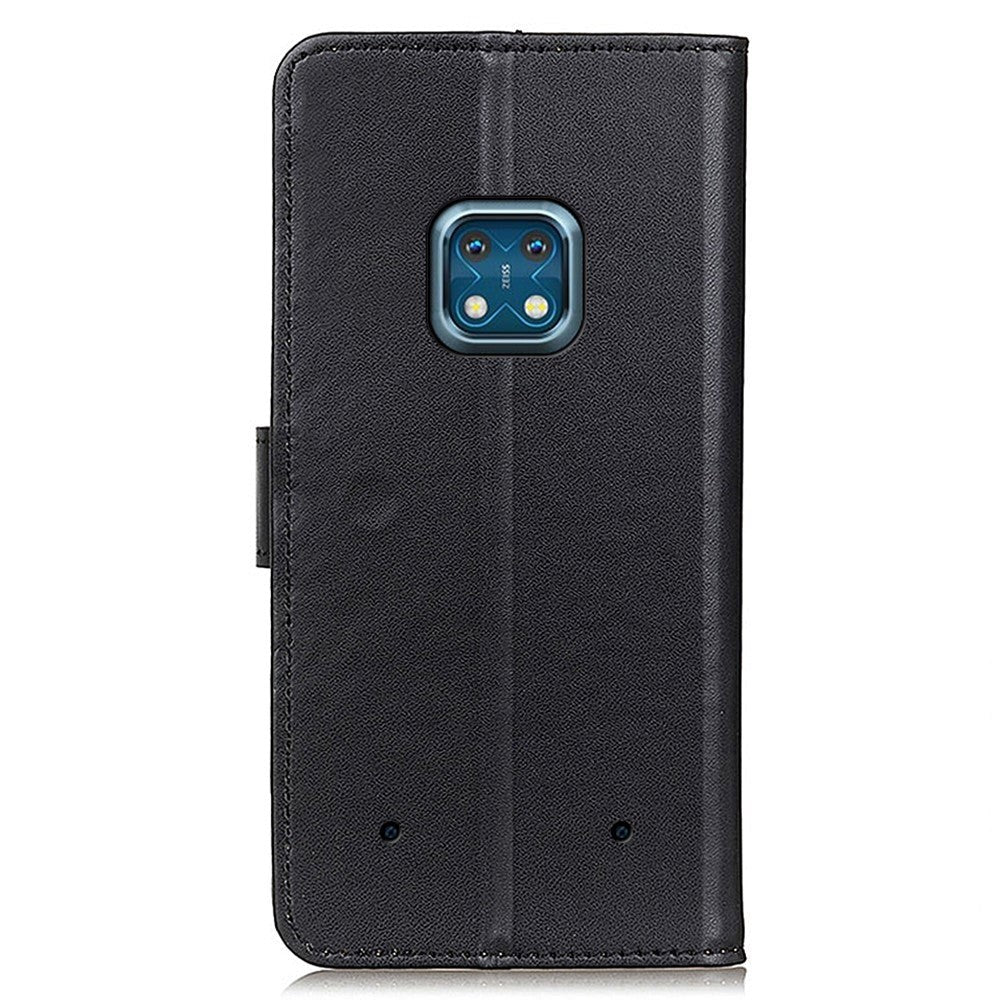 Nokia XR20 Læder Flip Cover m. Pung - Sort