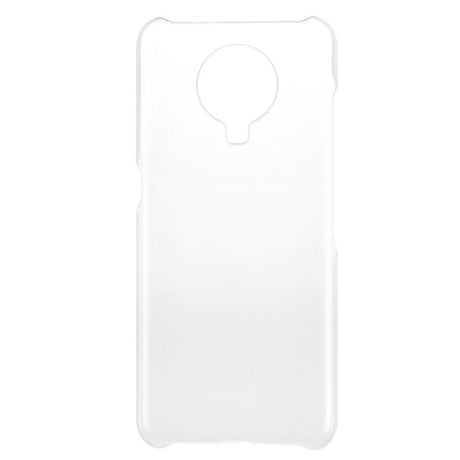 Nokia G10 / G20 Hårdt Plastik Bagside Cover - Mat Gennemsigtig