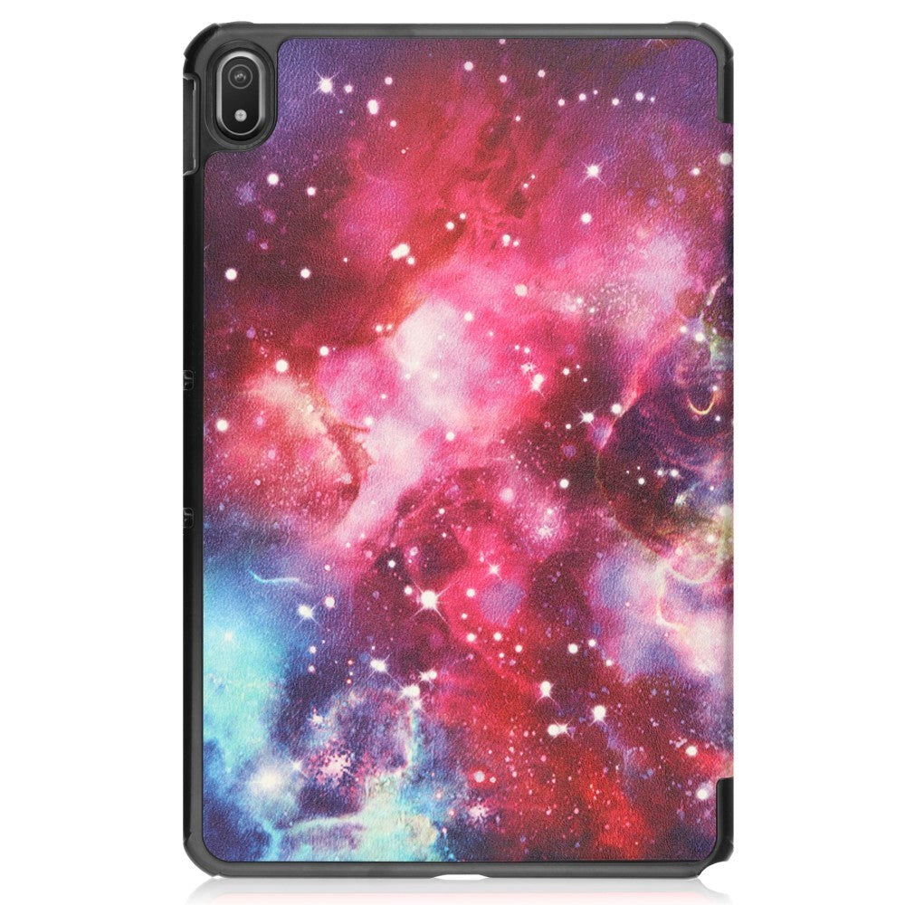 Nokia T20 Læder Flip Cover m. Folde & Standerfunktion - Nebula