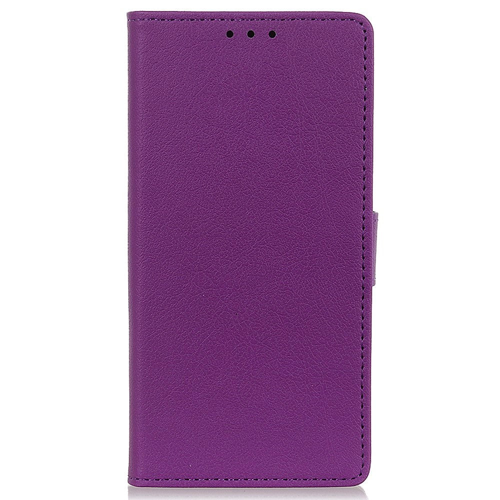 Nokia C2 2nd Edition PU Læder Flip Cover m. Pung - Lilla