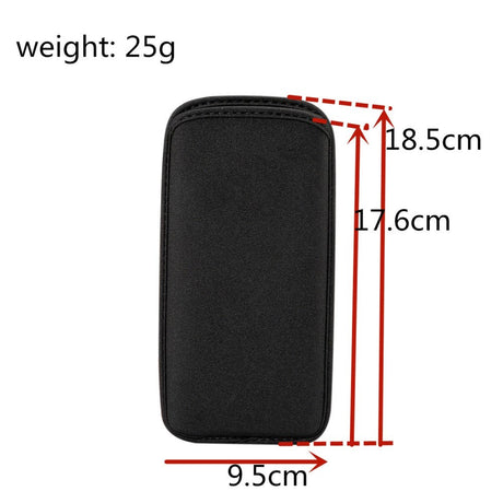 Universal Smartphone Sleeve - Vandafvisende - Sort - XXL