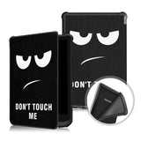 EIDERWOOD PocketBook Basic Lux 4 Kunstlæder Flip Cover m. Vågeblus Funktion - "Don't Touch Me"