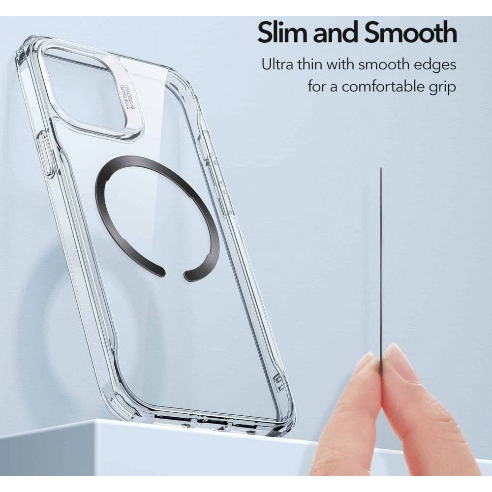 ESR Universal Ring - MagSafe Kompatibel - 2 Stk. - Sort / Sølv