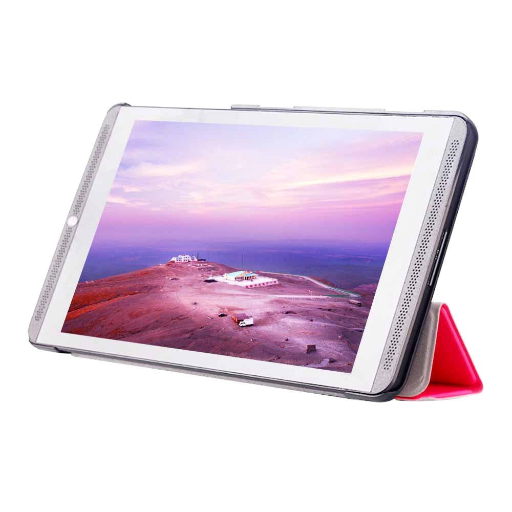 Nvidia Shield Tablet K1 Tri-fold Læder Etui m. Ståfunktion Pink