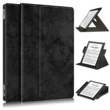 EIDERWOOD PocketBook InkPad Lite Læder Flip Cover m. 360 Graders Ståfunktion & Penholder - Sort