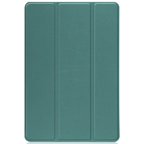 TCL Tab 10S Tri-Fold Læder Flip Cover - Grøn