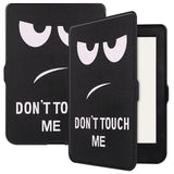 Kobo Nia Kunstlæder Flip Cover m. Vågeblus Funktion - "Don't Touch Me"