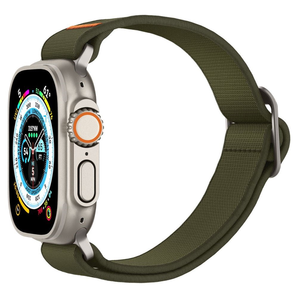 Spigen Fit Lite Ultra Apple Watch (42/44/SE/45/46/49mm) Rem - Khaki Grøn