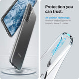 Samsung Galaxy S21 Spigen Liquid Crystal Cover - Gennemsigtig