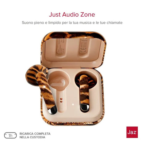 Jaz Hoox True Wireless Bluetooth In-Ear Høretelefoner - Leopard