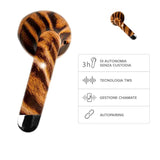 Jaz Hoox True Wireless Bluetooth In-Ear Høretelefoner - Leopard