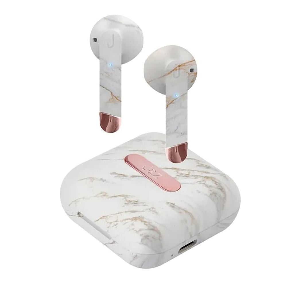 Jaz Hoox True Wireless Bluetooth In-Ear Høretelefoner - Rose Gold / Marble