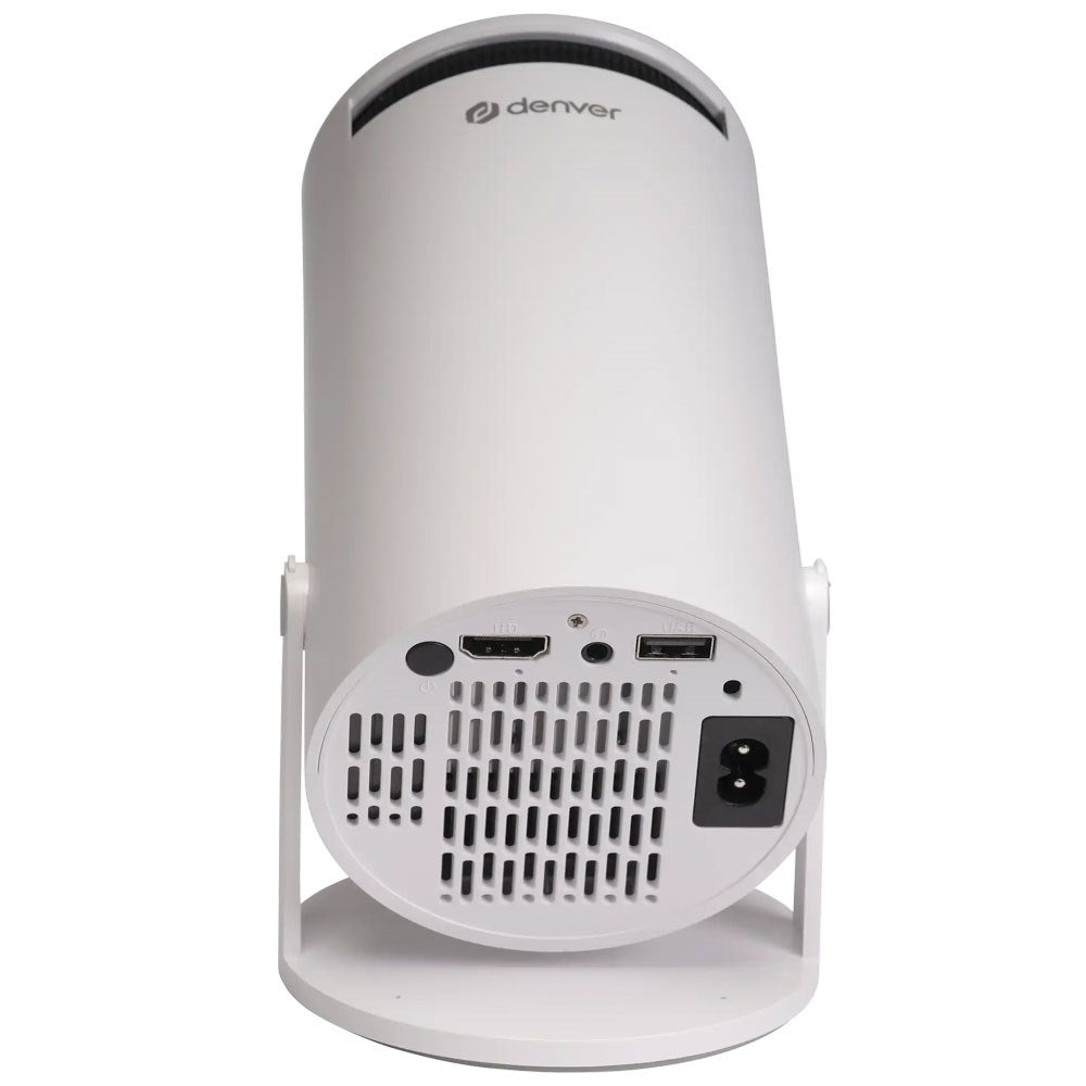 Denver PR-2500 Projektor - Full HD 1080p - 1 x HDMI - 1 x USB-A - 1 x 3.5mm Jackstik - Bluetooth - Hvid