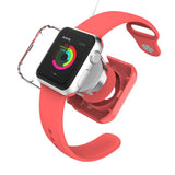 Apple Watch (38mm) / (42mm) Opladnings Cover Case Rød