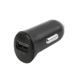 Essentials 12W Biloplader m. Lightning Kabel - 1m - Sort