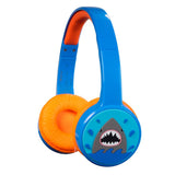 Denver Trådløse On-Ear Headset til Børn m.  Lydbegrænsning - Blå / Orange